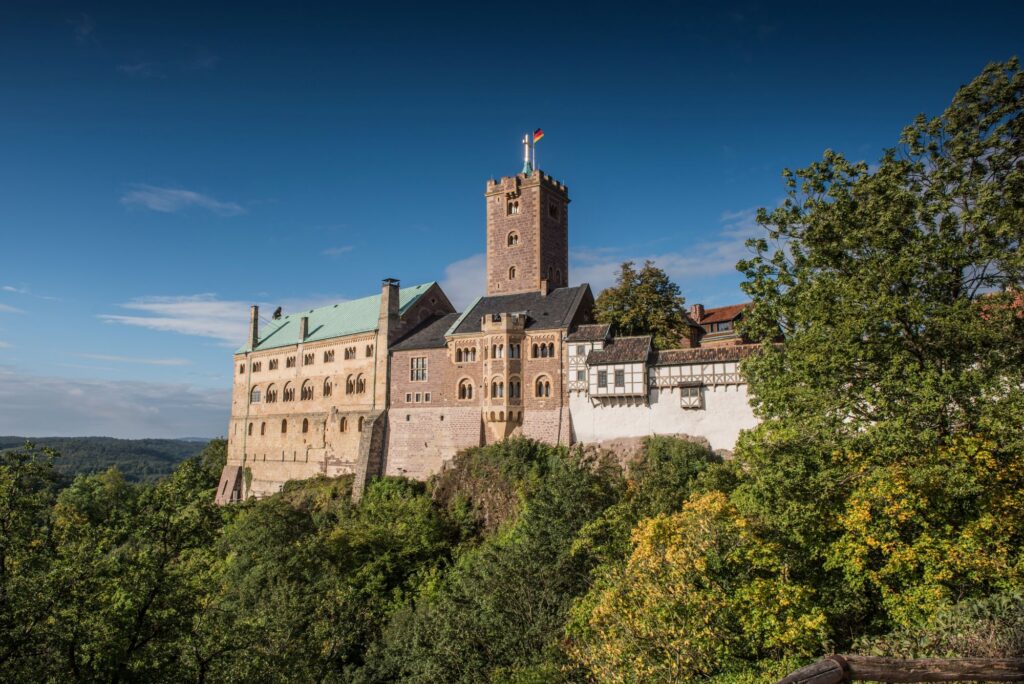 BIld von der Wartburg.